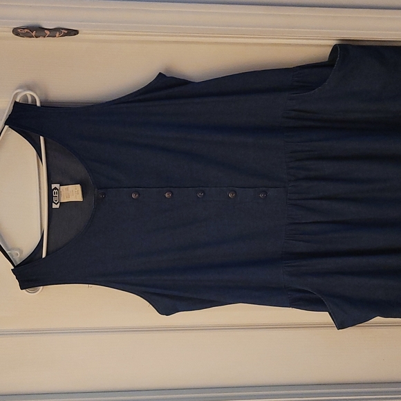 Vintage CB IV Denim Button from Jumper with Pockets! - Picture 11 of 16